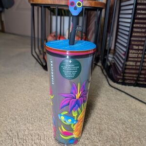Starbucks Dia De Muertos Holographic Tumbler